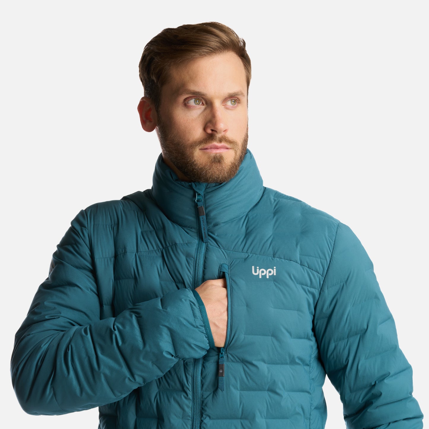 Chaqueta Hombre Ultimate Stretch Down Jacket Verde Bosque Lippi