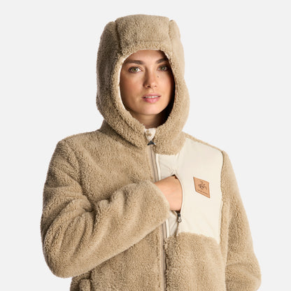 Chaqueta Mujer Bi-Polar Taupe Haka Honu