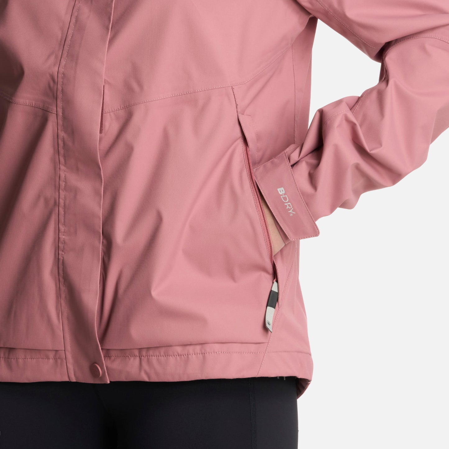 Chaqueta Mujer Blizzard B-Dry Hoody Jacket Rosa Oscuro Lippi