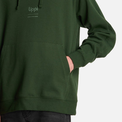 Polerón Teen Boy Ulmo Mid Point Hoody Sweatshirt Verde Militar Lippi