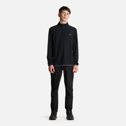 Polerón Teen Boy Mild Nano-F 14 Zip Negro Lippi