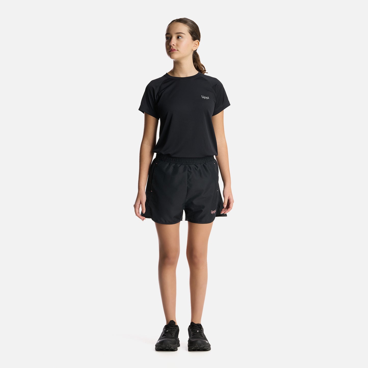 Short Teen Girl FreeWork Q-Dry Short Negro Lippi