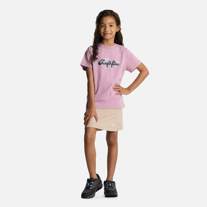 Polera Niña Logo Lippi T-Shirt Lila Lippi