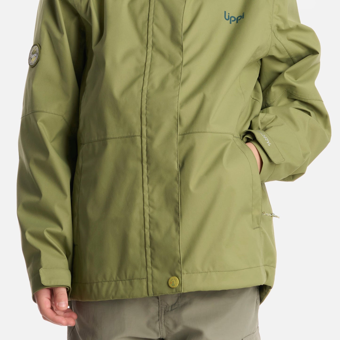 Chaqueta Niño Blizzard B-Dry Hoody Jacket Verde Lippi