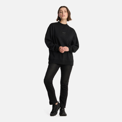 Polerón Mujer Ulmo Mid Point Crewneck Sweatshirt Negro Lippi