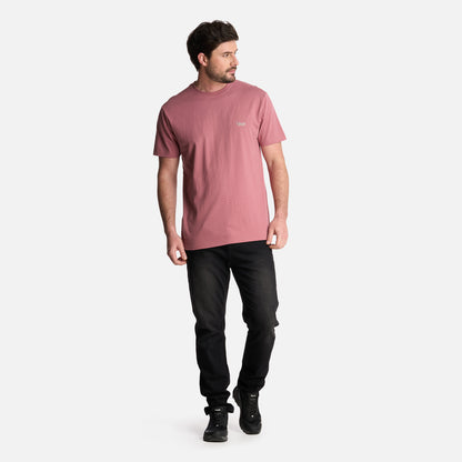 Polera Hombre Logo Lippi Back Print T-Shirt Rosa Oscuro Lippi