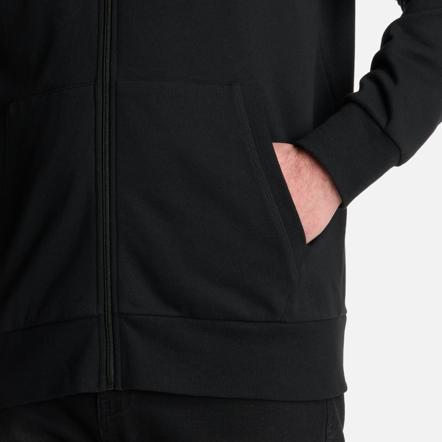 Polerón Hombre Ulmo Full Zip Hoody Sweatshirt Negro Lippi