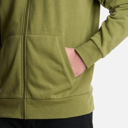 Polerón Hombre Ulmo Full Zip Hoody Sweatshirt Verde Lippi