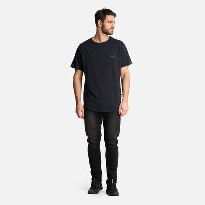 Polera Hombre Natural Negro Haka Honu