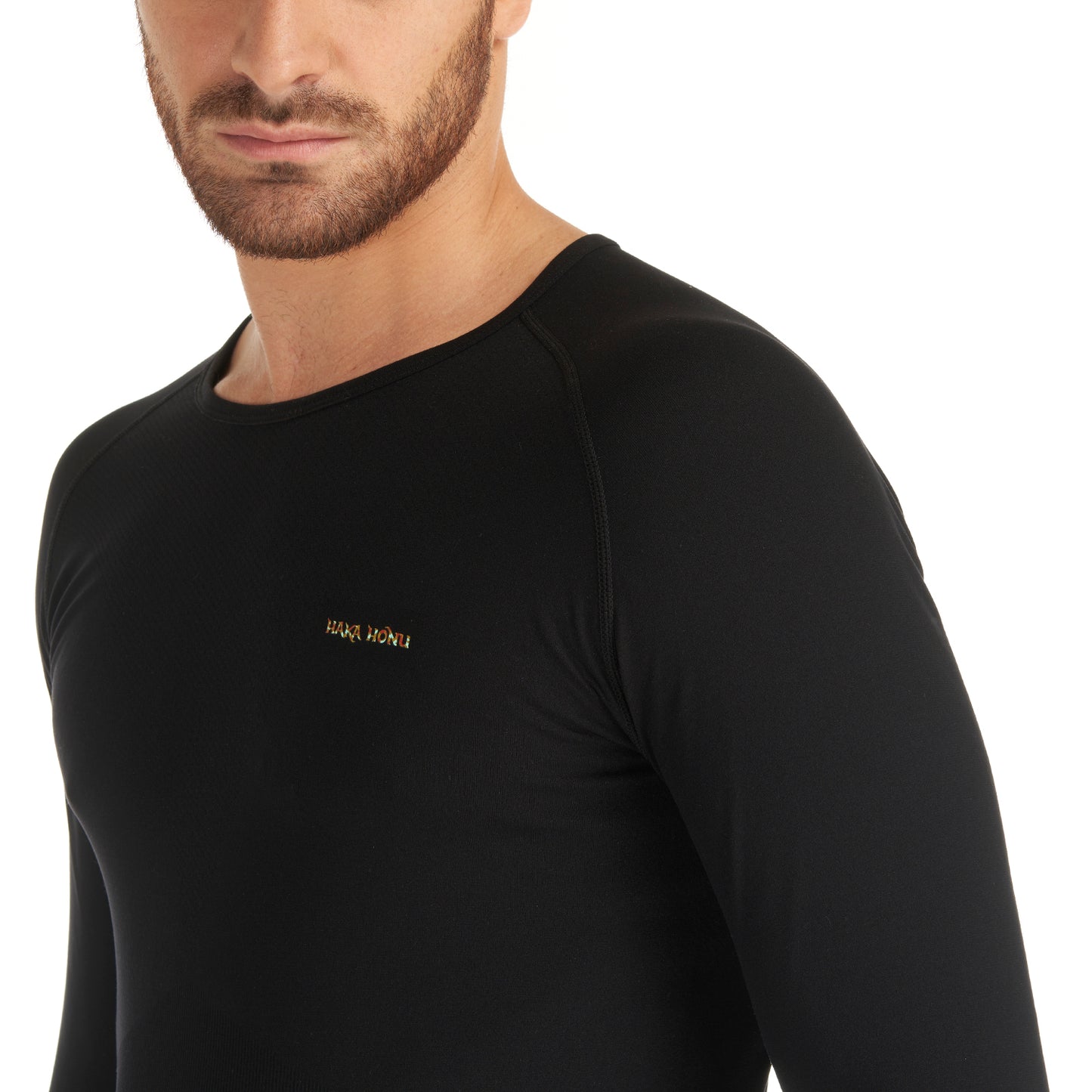 Primera Capa Hombre Puma Austral Top Negro Haka Honu