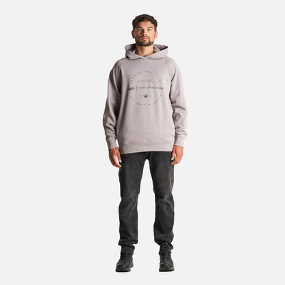 Poleron Hombre Insigne Hoody Sweatshirt Front Print Malva Lippi