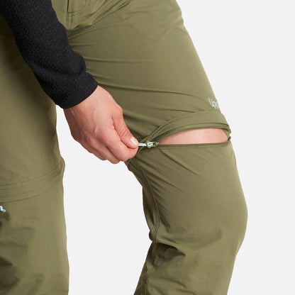 Pantalon Mujer Enduring Mix-2 Q-Dry Pants Verde Lippi