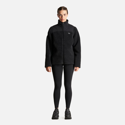 Chaqueta Mujer Glaciar Sherpa Pro Jacket Negro Lippi