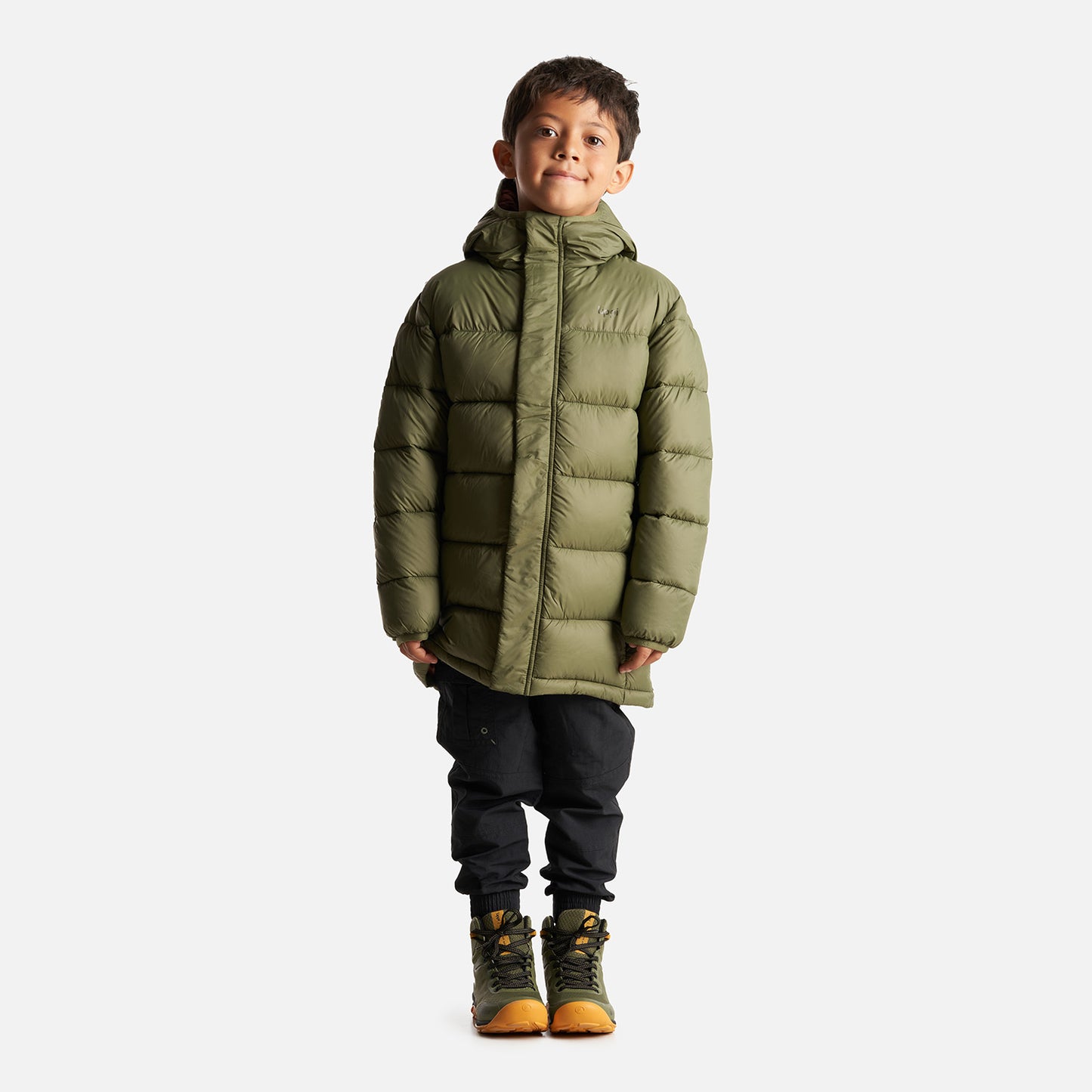 Chaqueta Niño All Winter Steam-Pro Hoody Jacket Verde Lippi