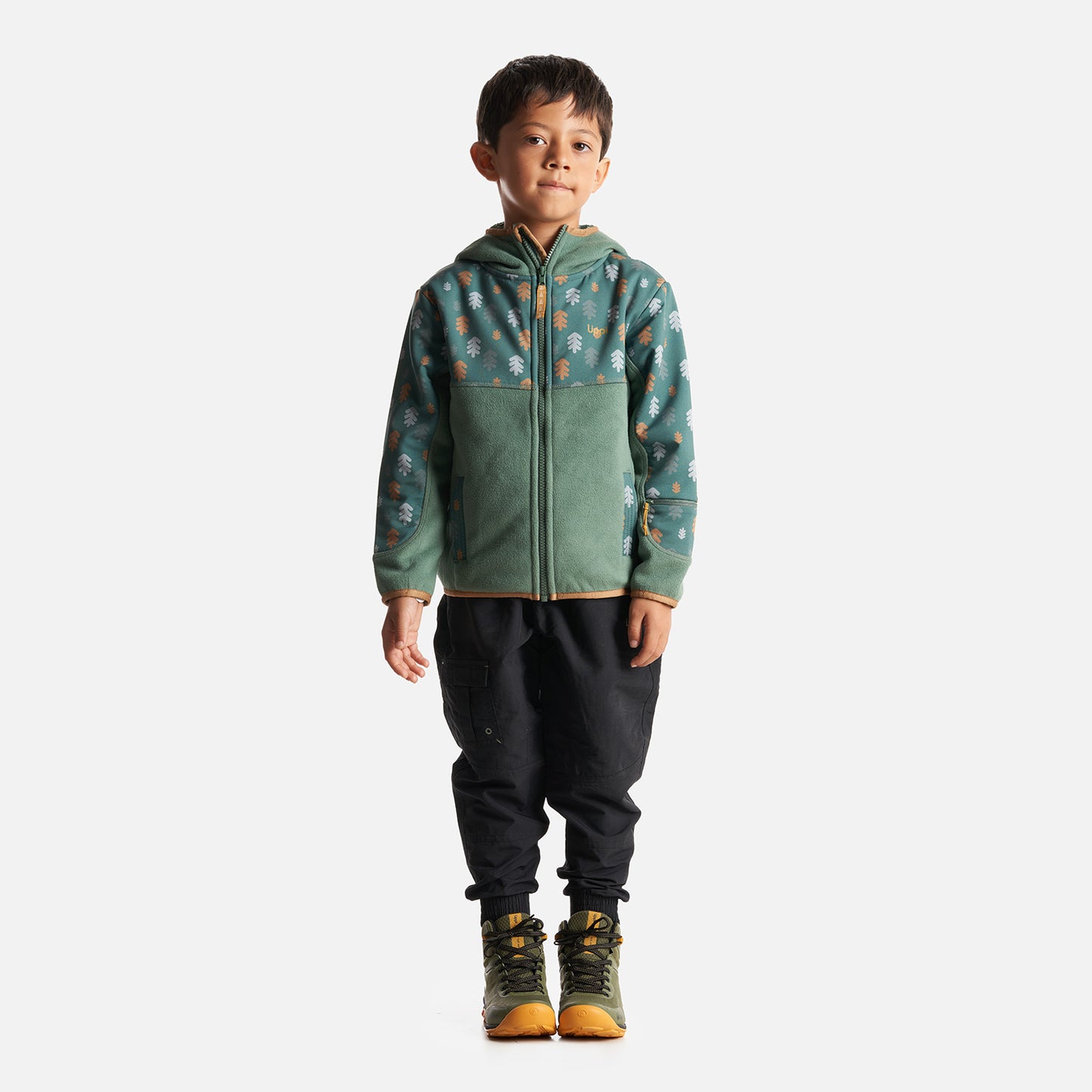 Chaqueta Niño Grillo Therm-Pro Hoody Jacket Verde Botella Lippi