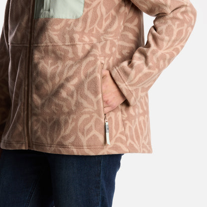 Chaqueta Mujer Macizo Sherpa Pro Jacket Print rosa Lippi