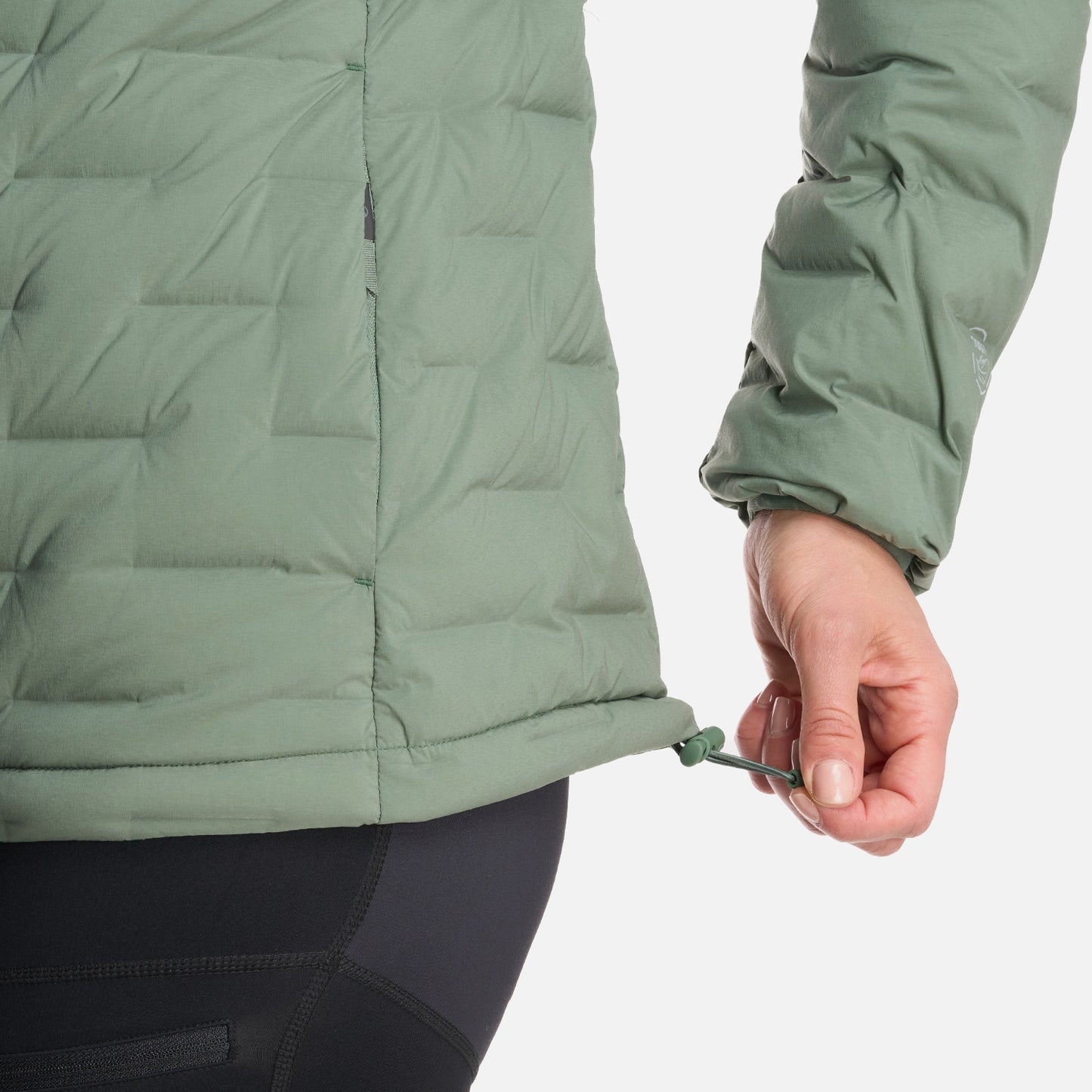 Chaqueta Mujer Ultimate Stretch Down Jacket Verde Musgo Lippi