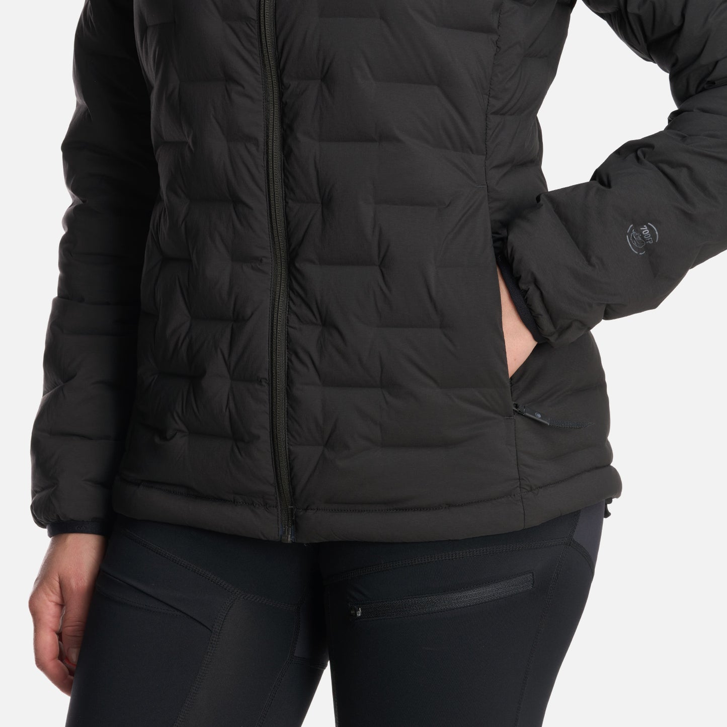 Chaqueta Mujer Ultimate Stretch Down Jacket Negro Lippi