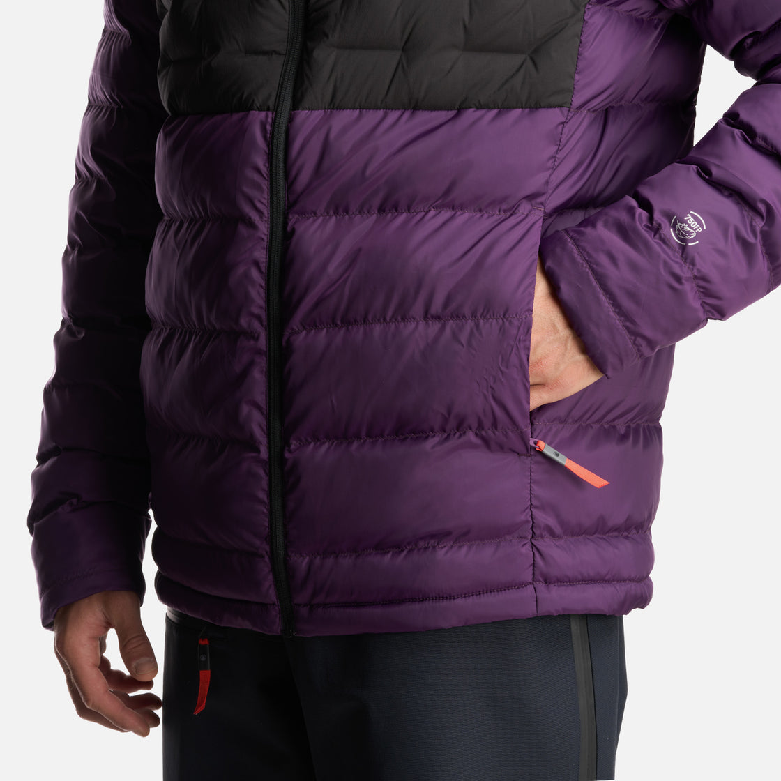 Chaqueta Hombre Bazpur EVO Down Hoody Jacket Morado Lippi