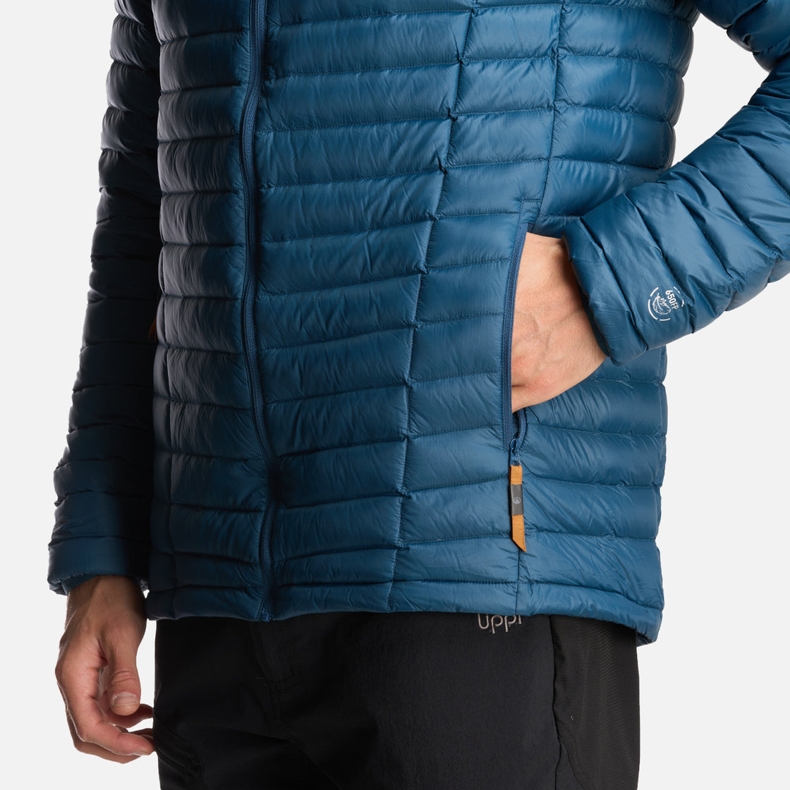 Chaqueta Hombre Peak Down Hoody Jacket Petroleo Lippi