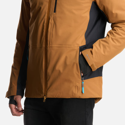 Chaqueta Hombre Snow Valley B-Dry Jacket Cafe Claro Lippi