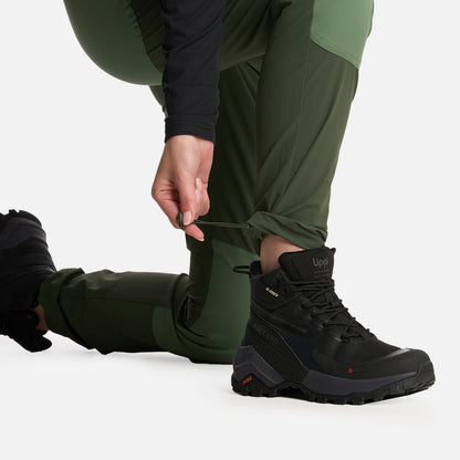 Pantalón Mujer Lennox Q-Dry Slim Fit Pants Verde Militar Lippi