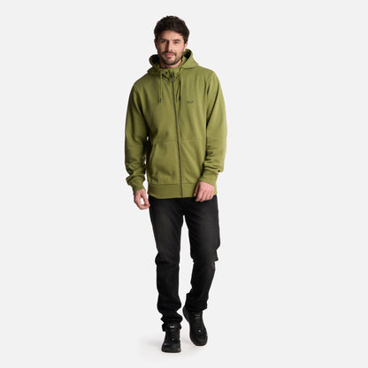 Polerón Hombre Ulmo Full Zip Hoody Sweatshirt Verde Lippi