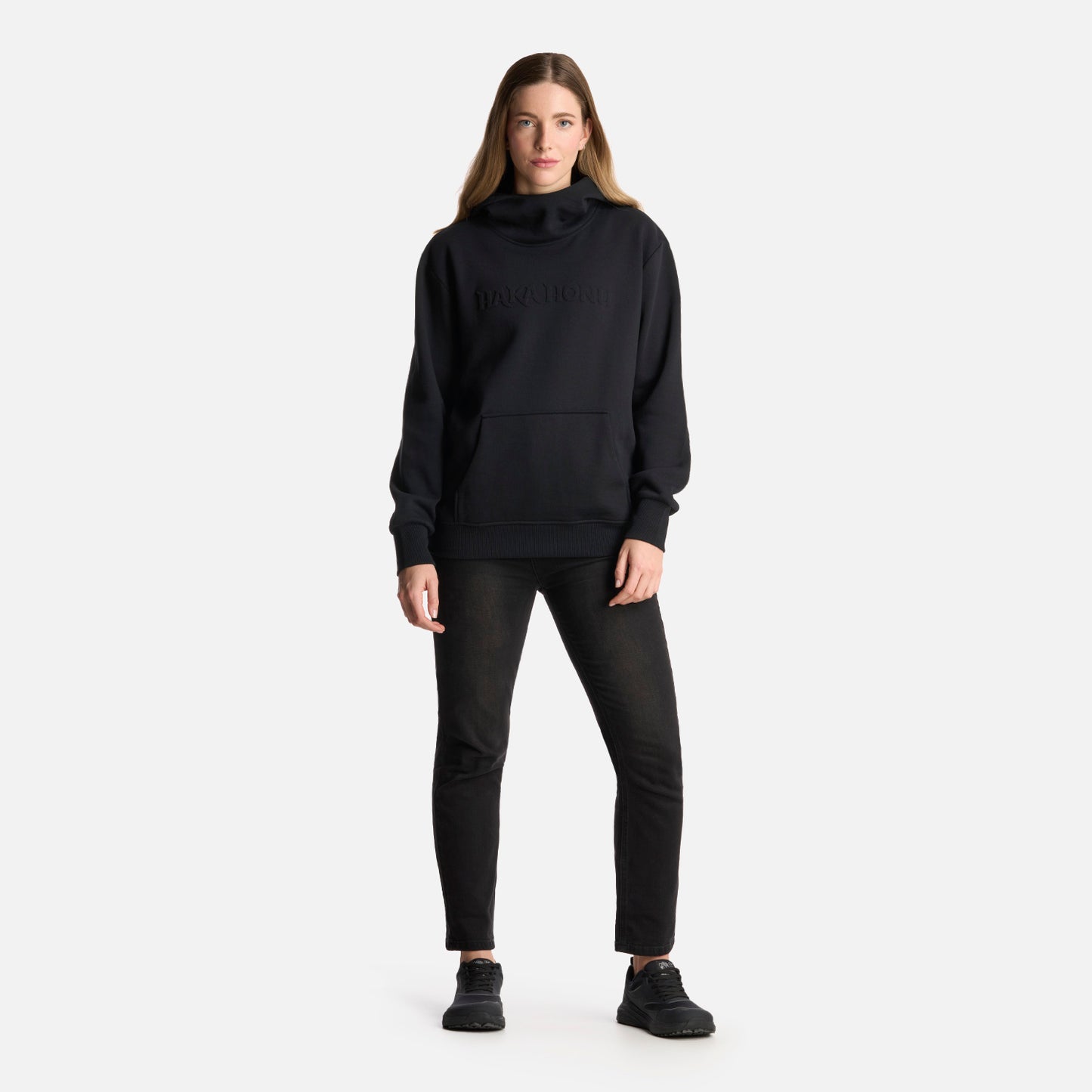 Polerón Mujer Motomami Hoody Negro Haka Honu