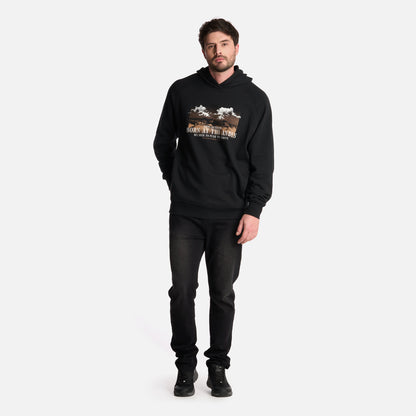 Polerón Hombre Insigne Hoody Sweatshirt Front Print Negro Lippi