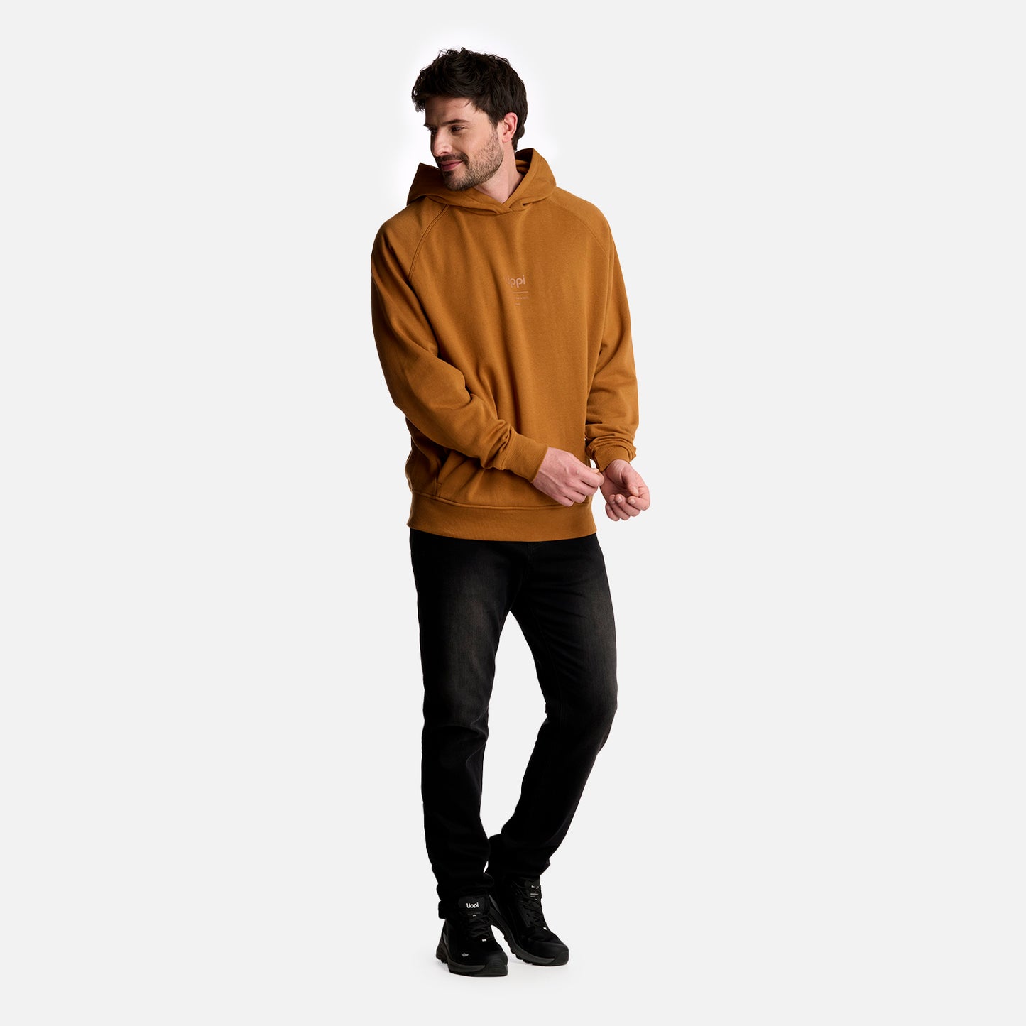 Polerón Hombre Ulmo Hoody Sweatshirt Mostaza Lippi