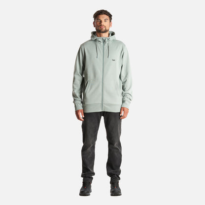 Poleron Hombre Ulmo Full Zip Hoody Sweatshirt Jade    Lippi