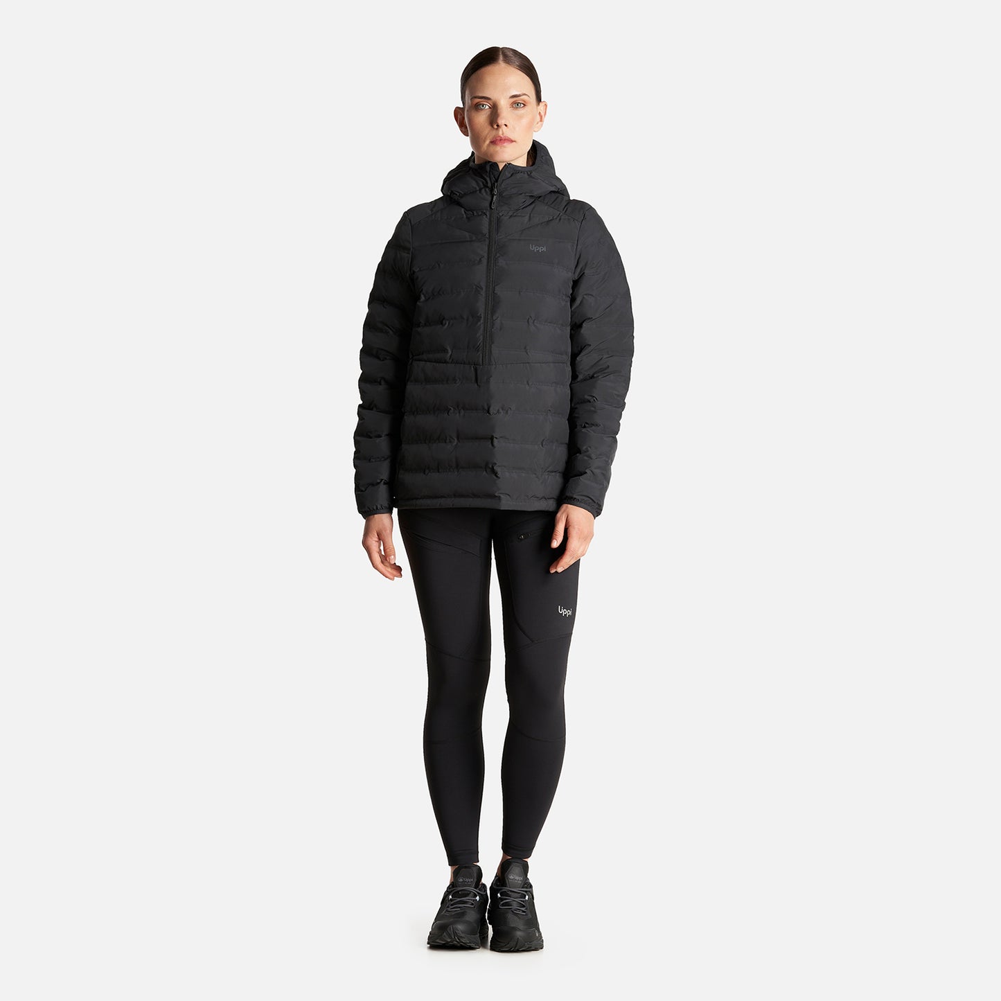 Chaqueta Mujer Snowmass Steam-Pro 14 zip Negro Lippi