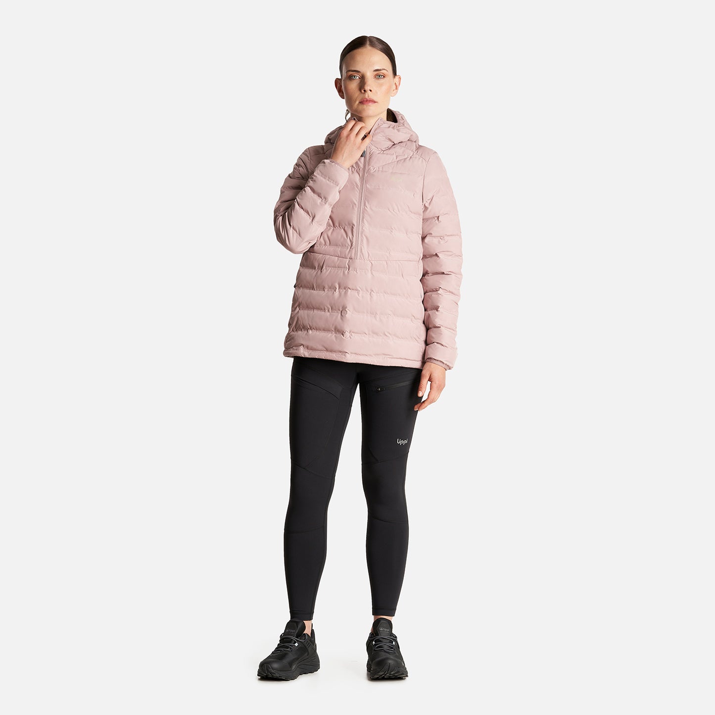 Chaqueta Mujer Snowmass Steam-Pro 14 zip Rosa Claro Lippi