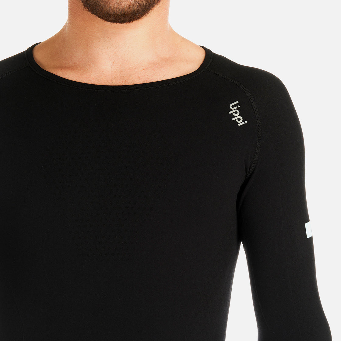 Primera Capa Hombre Skintec 1000 Seamless Top Negro Lippi