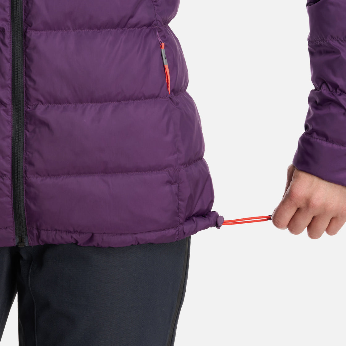 Chaqueta Mujer Bazpur EVO Down Hoody Jacket Morado Lippi