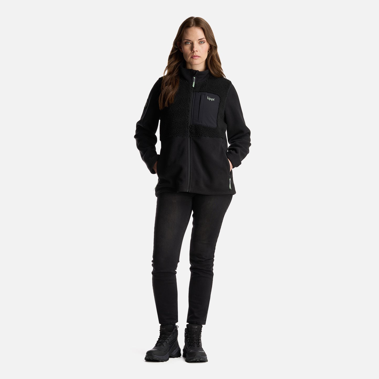 Chaqueta Mujer Macizo Sherpa Pro Jacket Negro Lippi