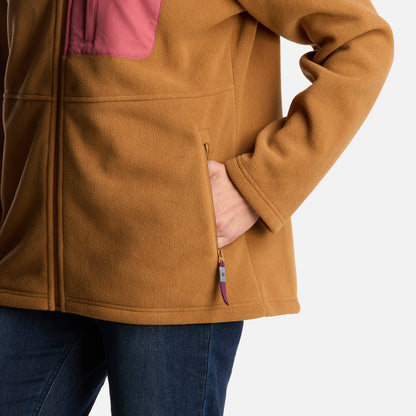 Chaqueta Mujer Macizo Sherpa Pro Jacket Cafe Claro Lippi