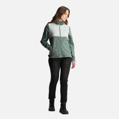 Chaqueta Mujer Paicavi Patch Therm-Pro Jacket Verde Musgo Lippi