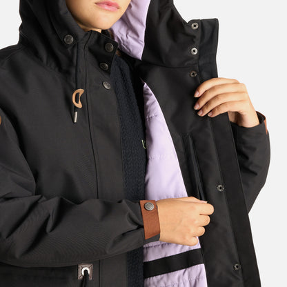 Chaqueta Teen Girl Rainy B-Dry Hoody Jacket Negro Lippi