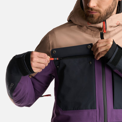 Chaqueta Hombre Black Hill B-Dry Jacket Morado Lippi