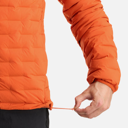 Chaqueta Hombre Ultimate Stretch Down Jacket Naranja Oscuro Lippi