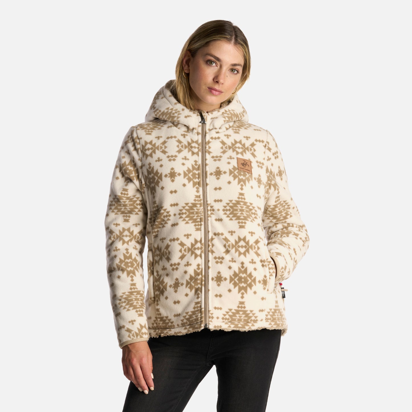 Chaqueta Mujer Bi-Polar Taupe Haka Honu