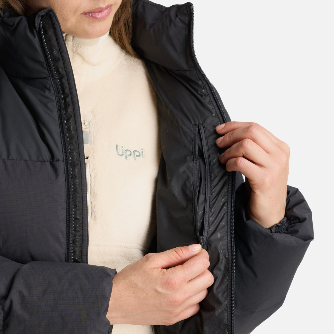 Chaqueta Mujer Urban Down Jacket Negro Lippi