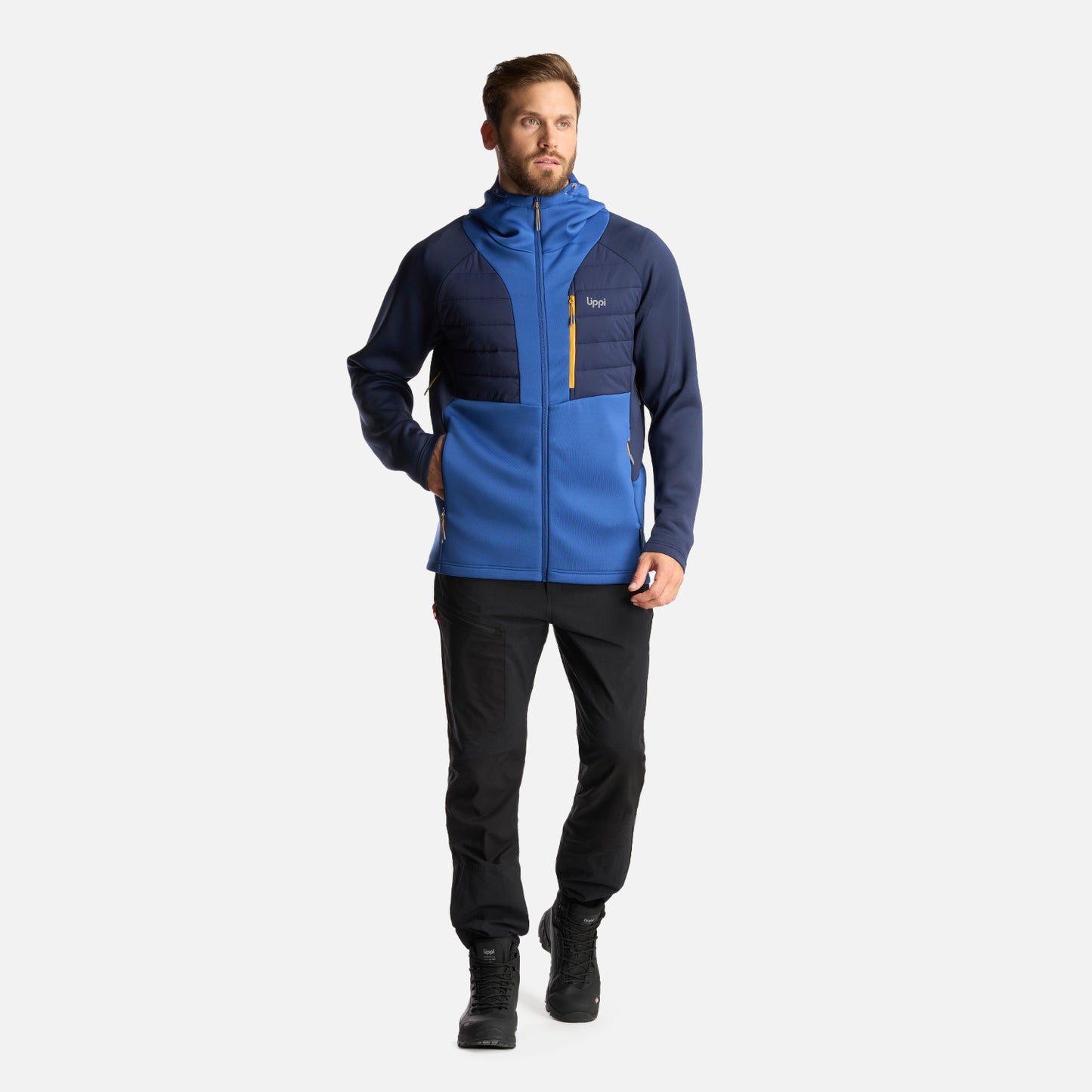 Chaqueta Hombre ColdMove WindBreaker SteamPro Hoody Jacket Azul Lippi