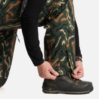 Pantalon Hombre Kunk Print Verde Militar Haka Honu