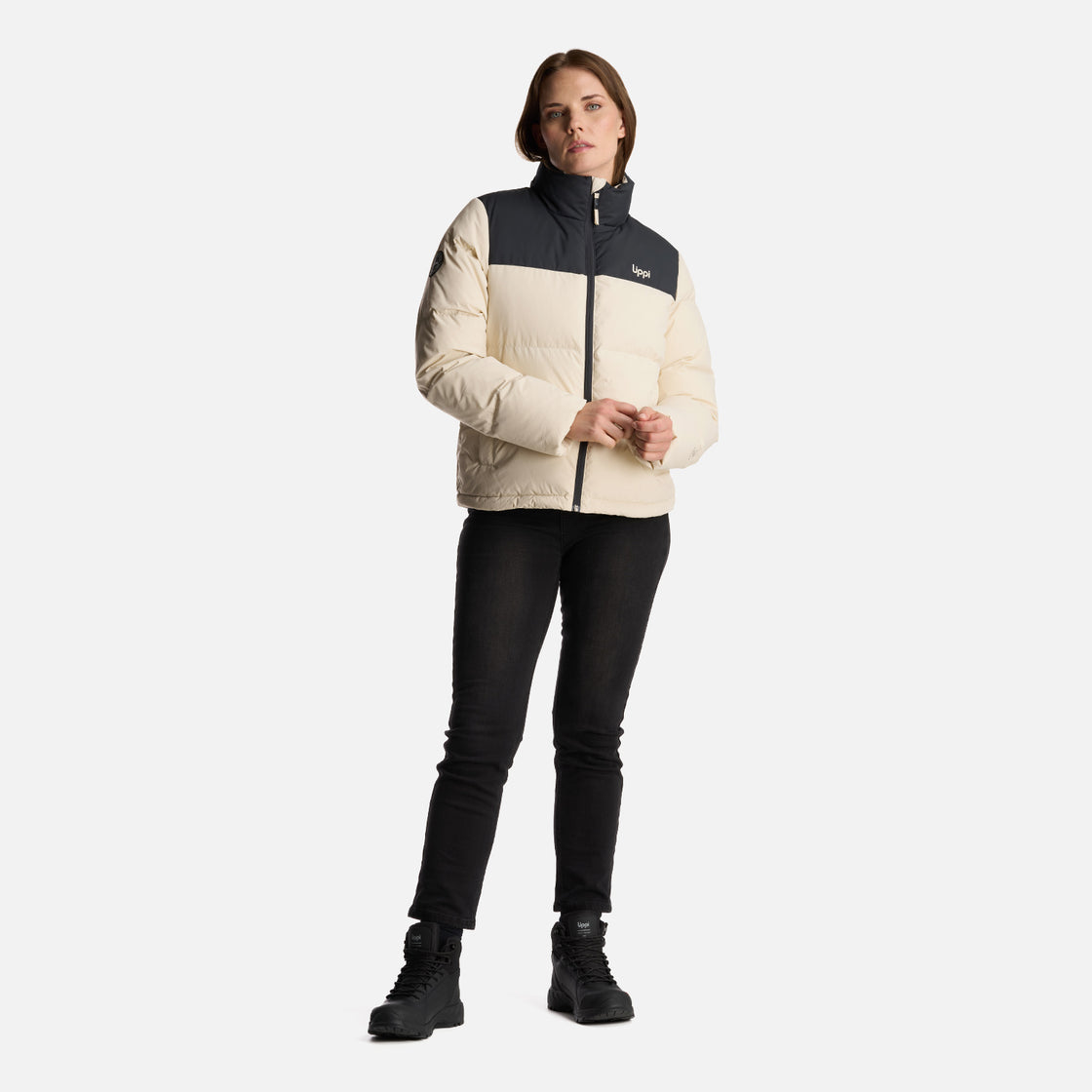 Chaqueta Mujer Urban Down Jacket Crema Lippi