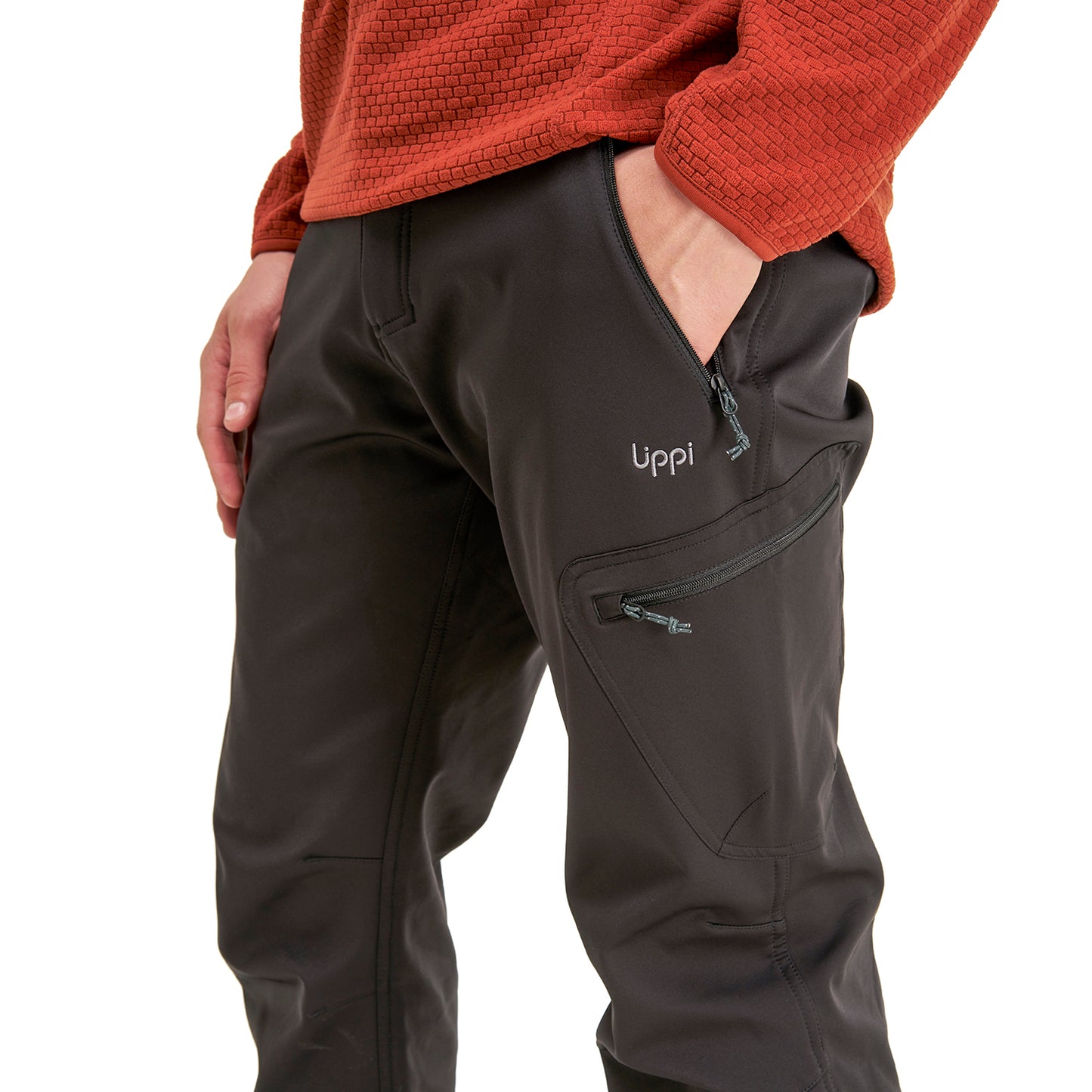 Pantalon Hombre Kimball Softshell Pants Negro Lippi