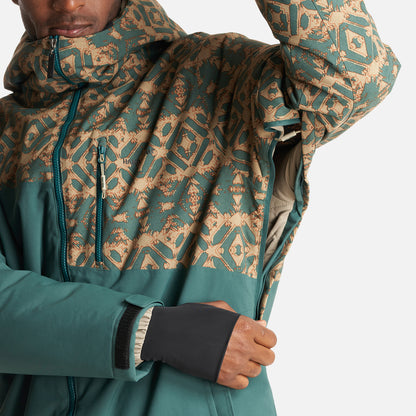 Chaqueta Hombre Yeti Verde Bosque  Haka Honu