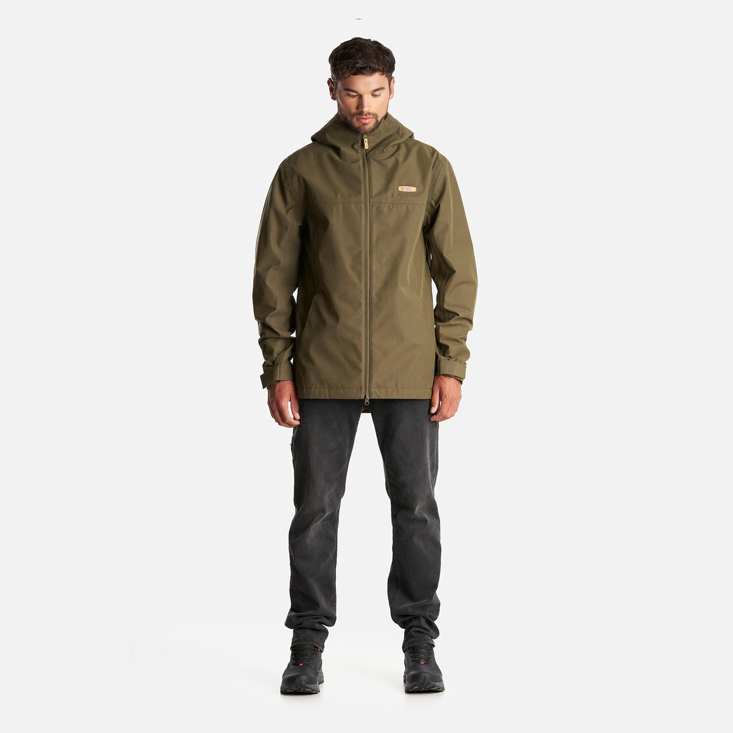 Chaqueta Hombre Citizen Warm B-Dry Hoody Jacket Verde Militar Lippi