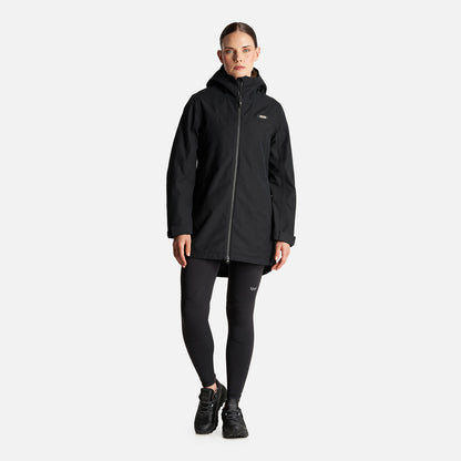 Chaqueta Mujer Citizen Warm B-Dry Hoody Jacket Negro Lippi